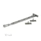 Blacksmith Pewter Patina Regency Casement Stay