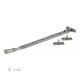 Blacksmith Pewter Patina Regency Casement Stay