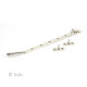 Polished Nickel Newbury Casement Stay