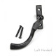 Traditional Blacksmith Peardrop Espagnolette Casement Fastener - Small