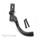Traditional Blacksmith Peardrop Espagnolette Casement Fastener - Small