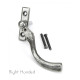 Blacksmith Pewter Patina Peardrop Espagnolette Casement Fastener - Small