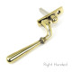 Newbury Espagnolette Casement Fastener - Aged Brass