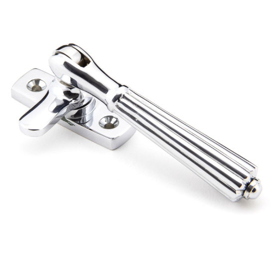 Locking Hinton Casement Fastener - Polished Chrome