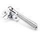 Locking Hinton Casement Fastener - Polished Chrome