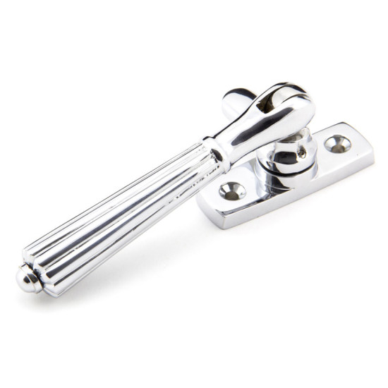 Locking Hinton Casement Fastener - Polished Chrome