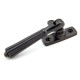 Locking Hinton Casement Fastener - Aged Bronze
