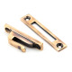 Locking Hinton Casement Fastener - Polished Bronze
