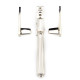 Locking Night Vent Hinton Casement Fastener - Polished Nickel