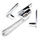 Locking Night Vent Hinton Casement Fastener - Polished Chrome
