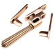 Locking Night Vent Hinton Casement Fastener - Polished Bronze