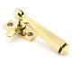 Locking Period Avon Casement Fastener - Aged Brass