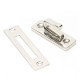Locking Period Avon Casement Fastener - Polished Nickel