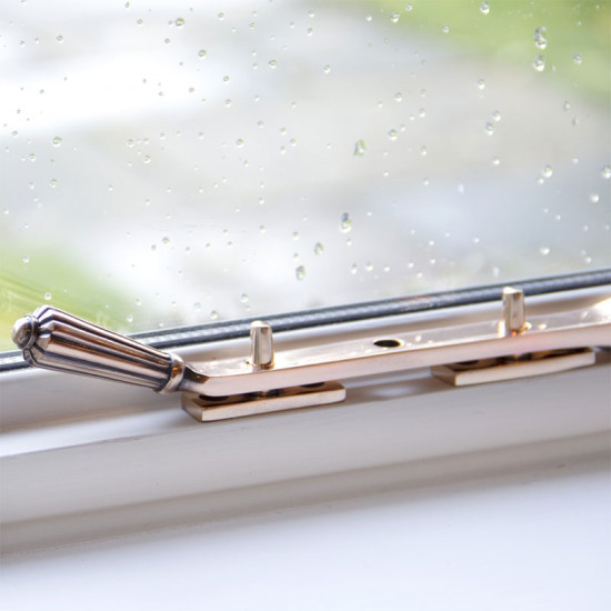 Polished Bronze Hinton Casement Stay