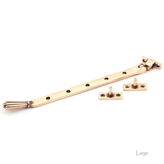 Polished Bronze Hinton Casement Stay