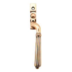 Hinton Espagnolette Casement Fastener - Polished Bronze
