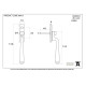 Period Avon Espagnolette Casement Fastener - Polished Chrome