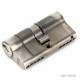 Double Euro Cylinder Lock - Pewter Finish