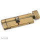 Euro Cylinder Thumbturn - Aged Brass Finish