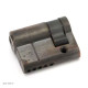 Single Euro Cylinder Lock - Aged Bronze Finish