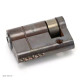 Single Euro Cylinder Lock - Aged Bronze Finish
