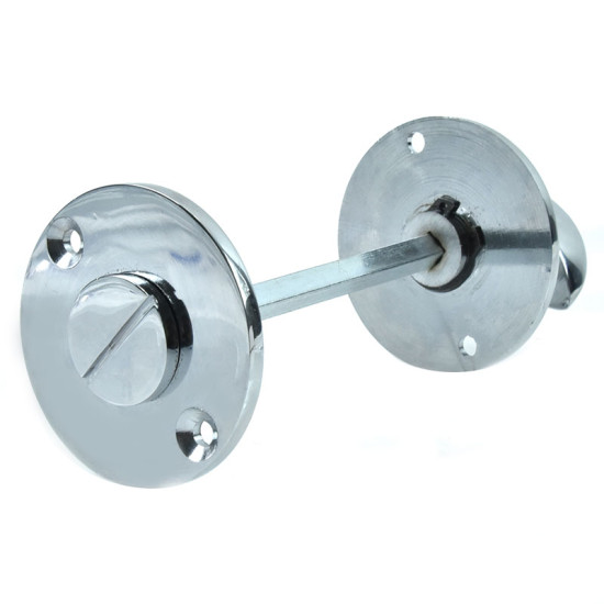 Polished Chrome Lady Bathroom Thumbturn