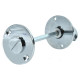 Polished Chrome Lady Bathroom Thumbturn