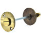 Aged Brass Lady Bathroom Thumbturn