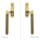 Brompton Espagnolette Casement Fastener - Aged Brass