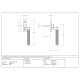 Brompton Espagnolette Casement Fastener - Aged Brass
