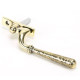 Hammered Newbury Espagnolette Casement Fastener - Aged Brass