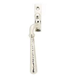 Hammered Newbury Espagnolette Casement Fastener - Polished Nickel