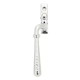 Hammered Newbury Espagnolette Casement Fastener - Polished Chrome