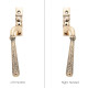 Hammered Newbury Espagnolette Casement Fastener - Polished Bronze