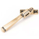 Night Vent Period Avon Lockable Casement Fastener - Polished Bronze