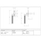 Traditional Blacksmith Brompton Espagnolette Casement Fastener