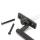 Matt Black Brompton Espagnolette Casement Fastener