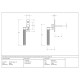 Blacksmith Pewter Patina Brompton Espagnolette Casement Fastener