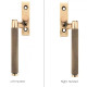 Brompton Espagnolette Casement Fastener - Polished Bronze