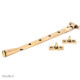 Polished Bronze Avon Casement Stay