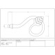 Traditional Blacksmith Leaf Curtain Finial