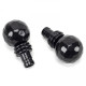 Traditional Blacksmith Hammered Ball Curtain Finial