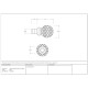 Traditional Blacksmith Hammered Ball Curtain Finial