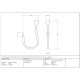 Traditional Blacksmith Curtain Tie Backs