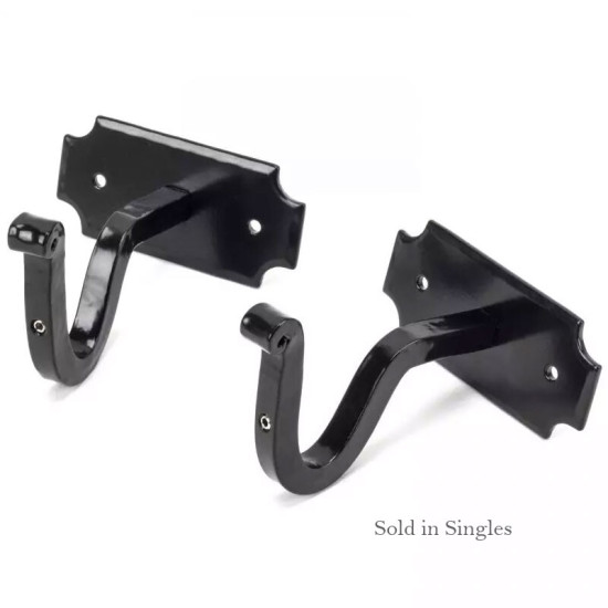 Traditional Blacksmith Curtain Mounting Bracket