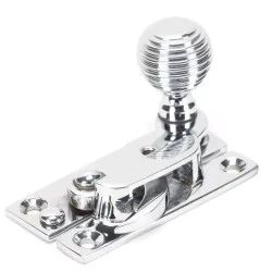 Beehive Sash Hook Fastener - Polished Chrome