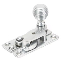 Beehive Sash Fastener - Satin Chrome