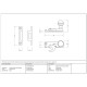 Sash Fastener - Satin Chrome