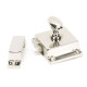 Cabinet Latch - Polished Nickel