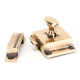 Cabinet Latch - Polished Bronze